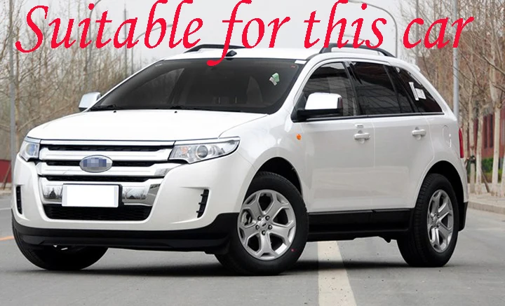 Для Ford Edge 2011 2012 2013 2014 Пластик внешний козырек Vent Оттенки окна Защита от солнца