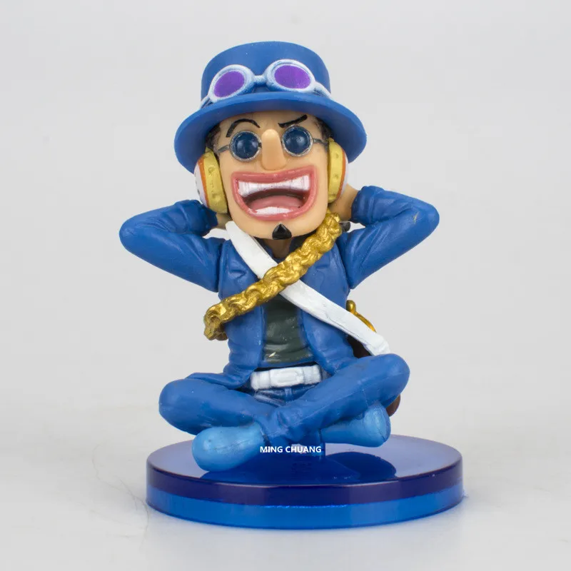 6 шт./компл. одна штука 20 годовщина Usopp BROOK Roronoa Zoro FRANKY Sanji ПВХ фигурка Коллекционная