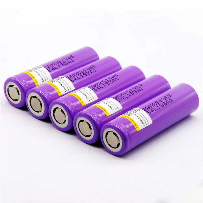 100 шт LiitoKala для M26 18650 2600mah 10A 2500 литий-ионная аккумуляторная батарея безопасная батарея