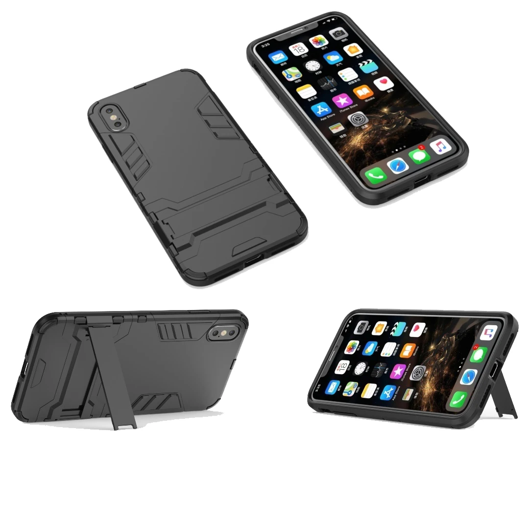 Простой и прочный Броня чехол для Iphone Xr/Xs Max/5S 5C/6 6s Плюс/7/8/8 плюс/X/9/9 Plus Coque Shell |