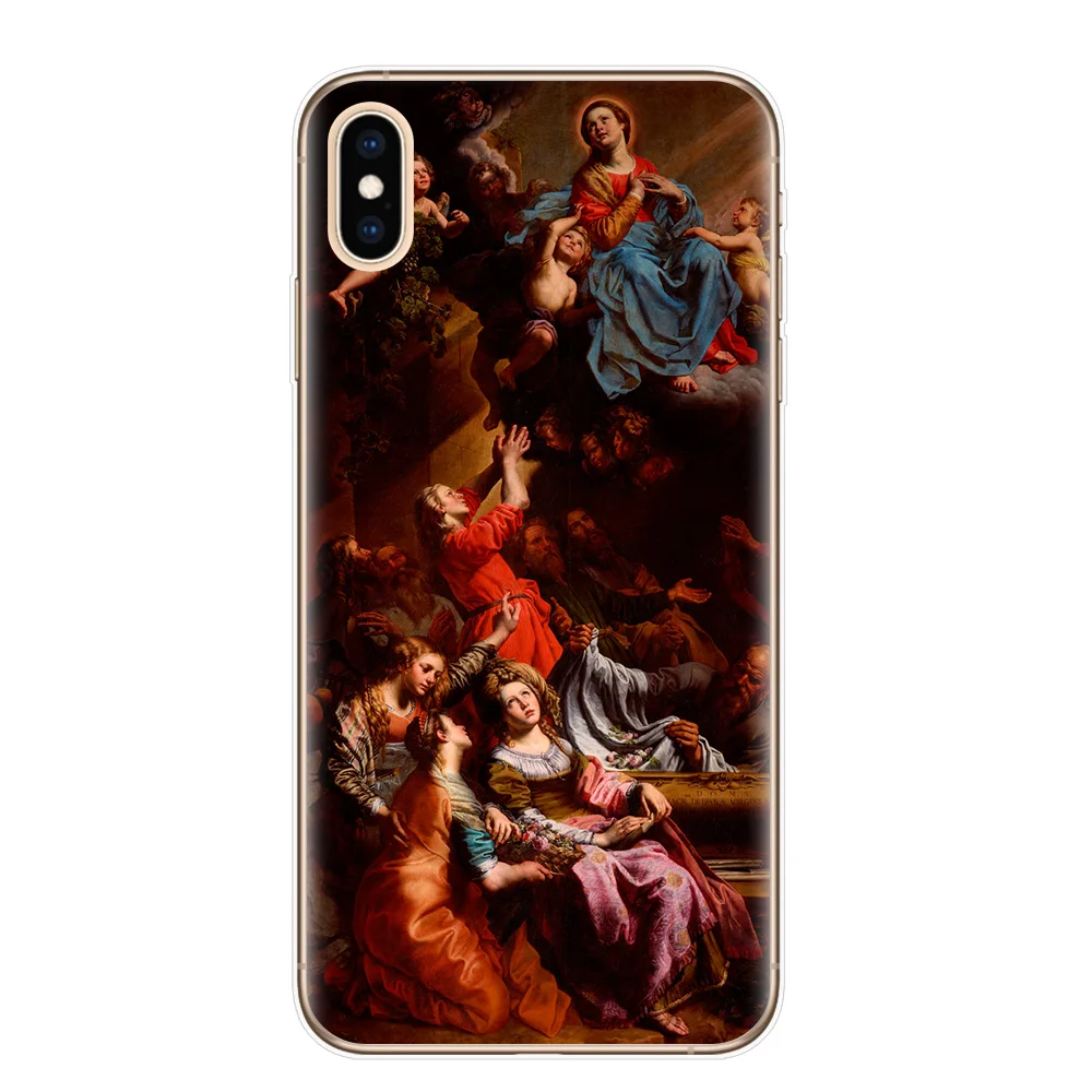Чехол для телефона RUIXKJ с изображением дворца Версаля Сотворение Адама iPhone 8 7 6 6S