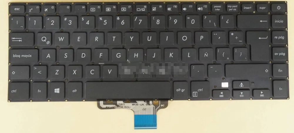 Клавиатура для ASUS VivoBook S15 S510U A510U F510U S510UA S510UR S510UN X510U США/Латинский Испанский/Шведский/Норвежский/Датский/финский