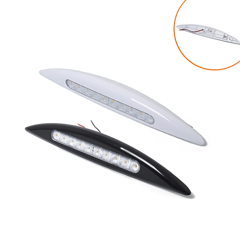 

5W Bright White LED External Awning Light Porch Lamp for 12V Modified Vehicles RV Motor Home Accessories