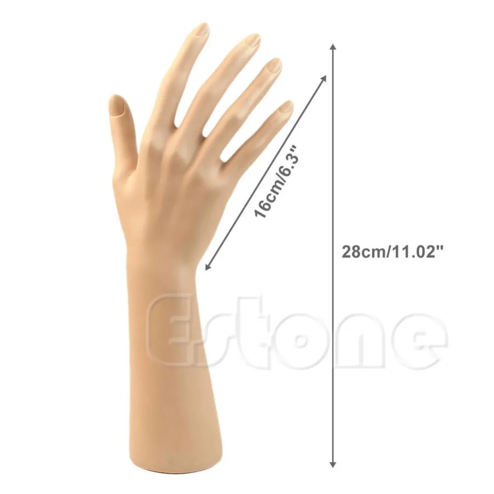 1 шт. искусственная модель ногтей часы кольцо браслет перчатки стенд дисплей