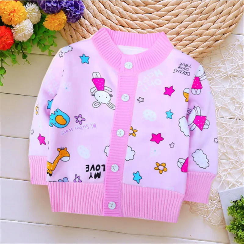 LILIGIRL/свитер для малышей кардиган с героями мультфильмов повседневная одежда
