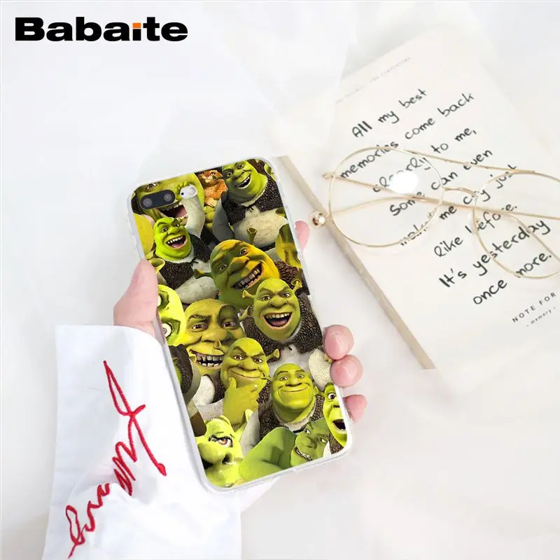 Babaite мультяшный чехол для телефона Moive Shrek Coon для iphone 11 Pro 11Pro Max 6S 6plus 7plus 8 8Plus X Xs MAX 5 5S XR