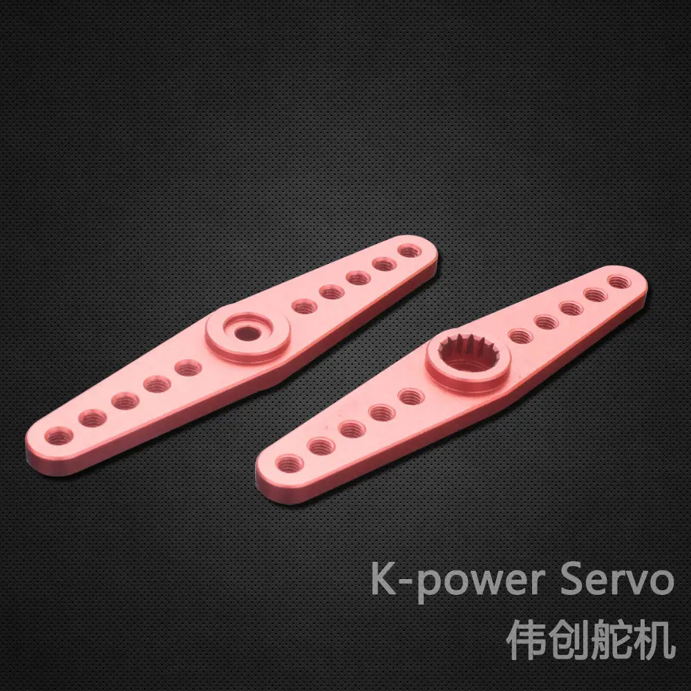1 шт. радиоуправляемый робот гудок алюминиевый 15T красный рулевой сервопривод для