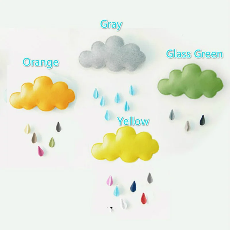 MYUDI детская подушка украшение для детской комнаты ручная работа Стич дождь