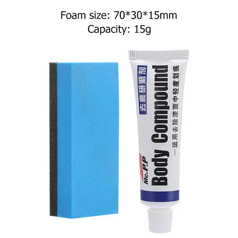 VODOOL Car Scratch Repair Kit Body Compound Wax Polishing Grinding Paste Paint Care Set Auto Car Scratch Repair Accessories