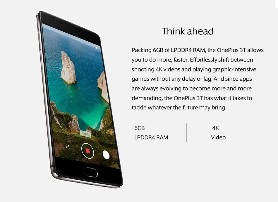 Новинка One plus 3T 6 ГБ Оперативная память 64 Гб/128 ГБ Встроенная память OnePlus 3T A3003/A3010 4 аппарат не привязан к оператору сотовой связи мобильного телефона 5," Android Snapdragon 821 NFC Смартфон