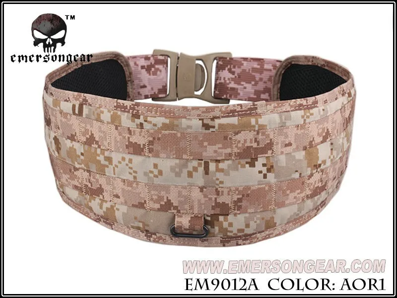 Emerson LBT1647B стиль Molle мужской военный тактический ремень страйкбол Пейнтбол Wargame талия поддержка EM9012