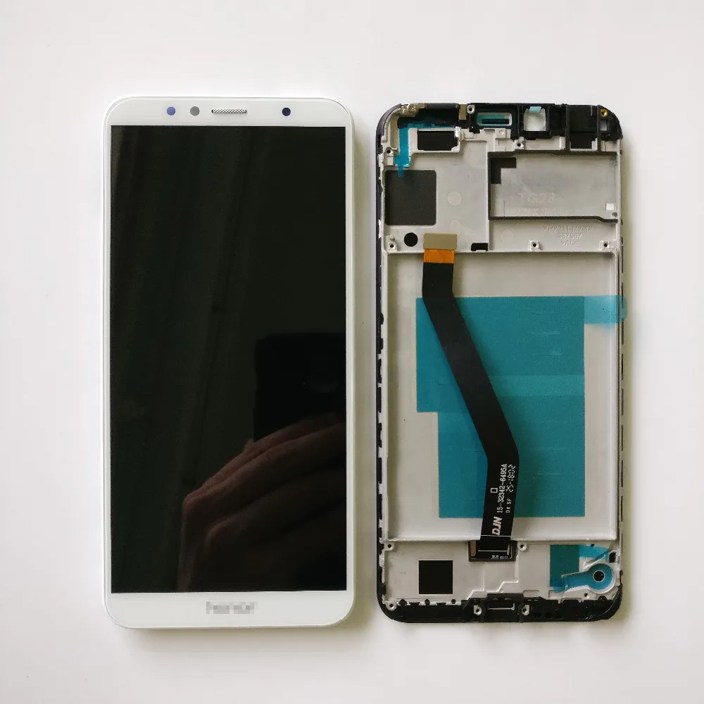 5,7 дюймов для huawei Honor 7C AUM-L41 ЖК-дисплей+ кодирующий преобразователь сенсорного экрана в сборе с рамкой для huawei Honor 7A Pro AUM-L29