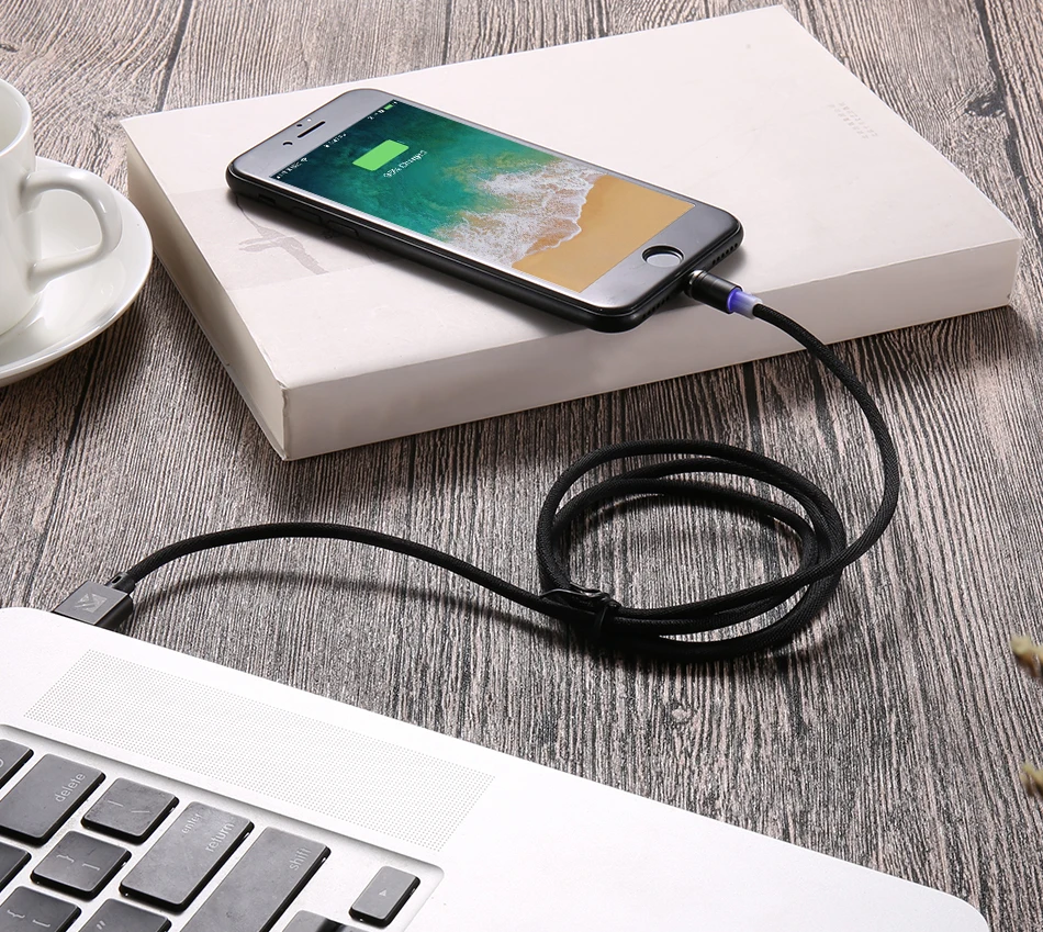 FLOVEME 3в1 Магнитный кабель usb type C кабель для Nokia 7 8 Plus Магнит Micro usb кабель для зарядки для iPhone Xiaomi samsung S5 S6