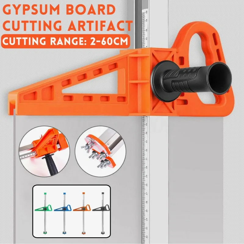 Portable Gypsum Board Cutter Hand Tool Push Drywall Cutting Artifact Stainless Steel Woodworking Tools | Инструменты