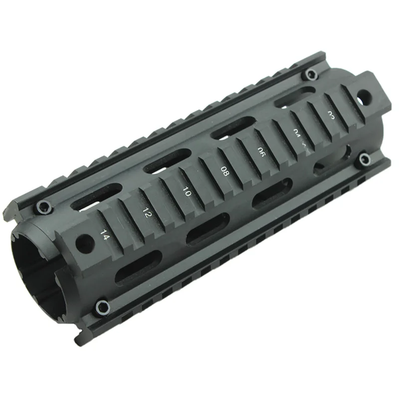 Funpowrland черный цвет генерализм рис Handguard 6 7 &quotQuad Rail System|rail|rail linkrail din |