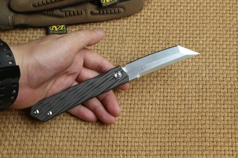 Два солнца TS33 D2 лезвие шариковый brearing складной нож titanium Тактический Кемпинг