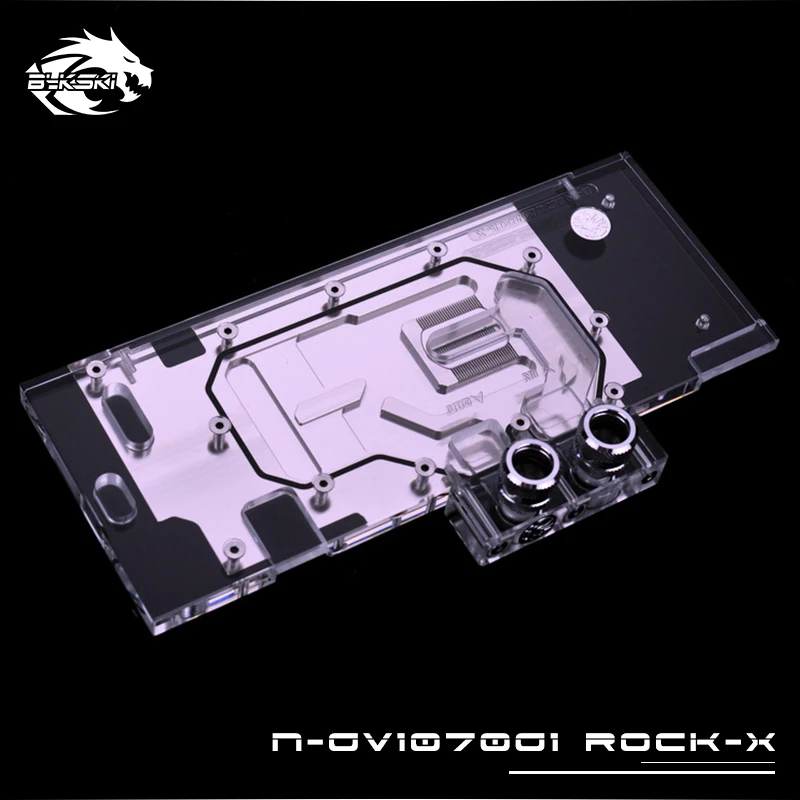 Bykski GPU кулер для воды совместимый GIGABYTE GTX1070 G1 ROCK 8G блок водяного охлаждения полное
