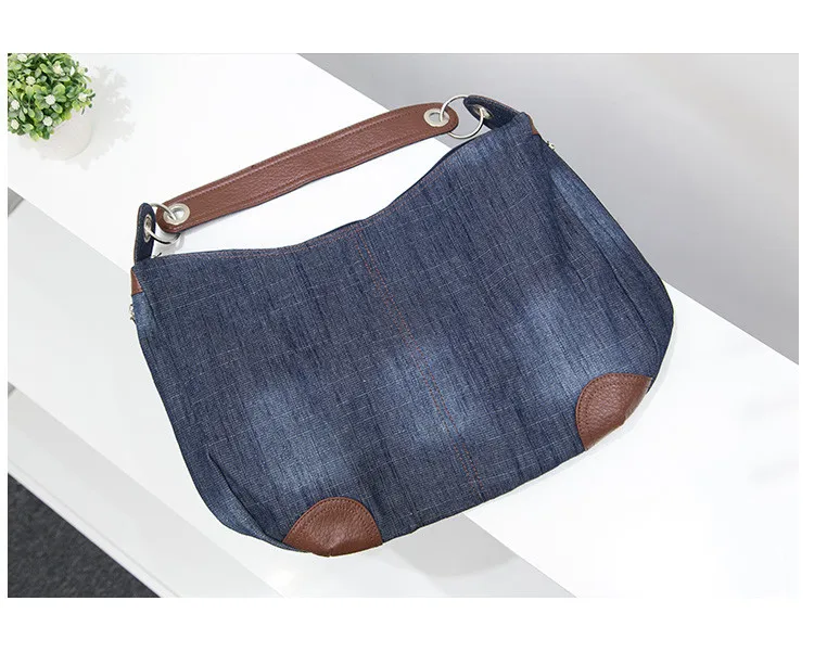 Bolso Kiple большая роскошная Дамская джинсовая сумка большая сумка на плечо синяя джинсовая дамская сумка джинсовая сумка через плечо женская сумка на плечо