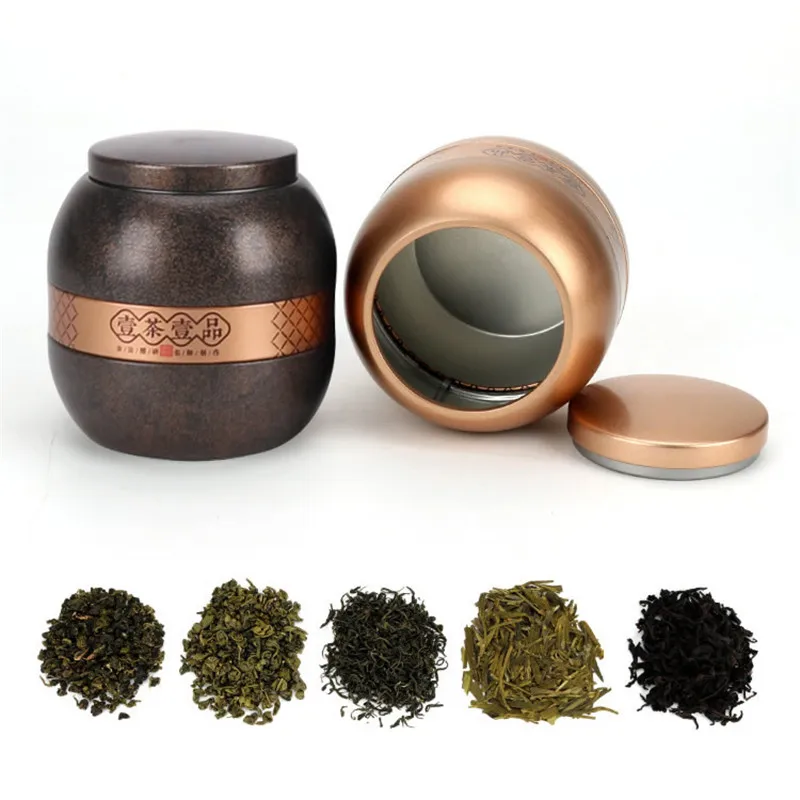 Винтажный контейнер для чая пасторальный конфет жестяная железная коробка