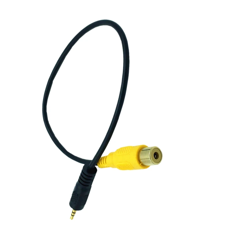 RCA к 2 5 мм AV IN кабель заднего вида Камера для GPS 0 3 м|Кабели HDMI| |