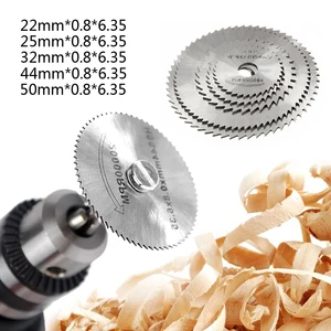 Вращающийся мини-инструмент из быстрорежущей стали, лезвия для пилы для резки металла, мощный набор для резки древесины с стержнями 22 25 32 44 50 мм