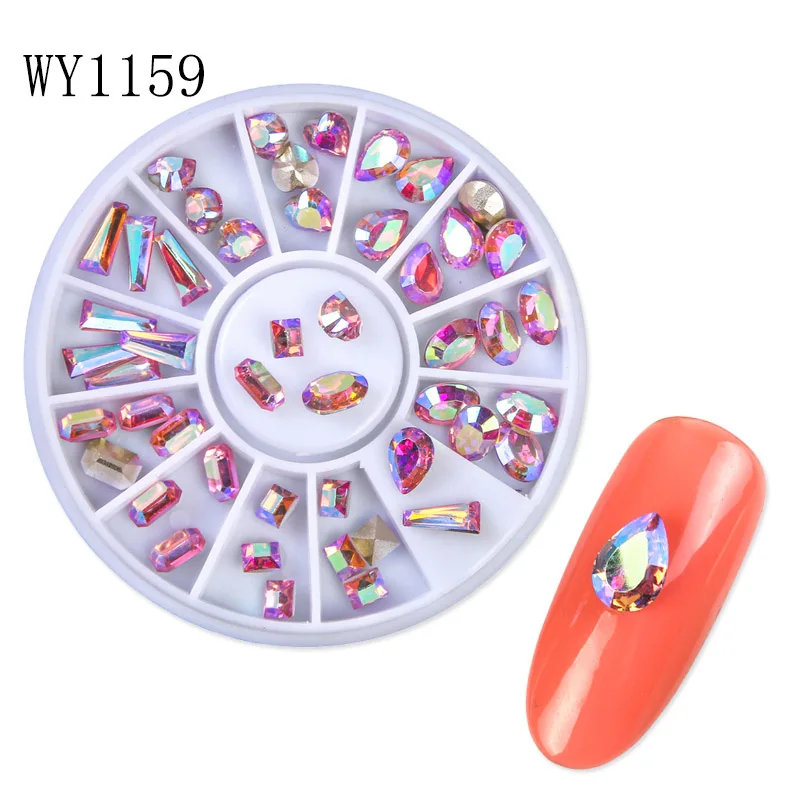 WY1159 ELASSICAL Opal Mariquesa стразы аксессуары для ногтей Стразы для ногтей акриловые УФ гель блестящие украшения для ногтей украшения - Цвет: WY1159