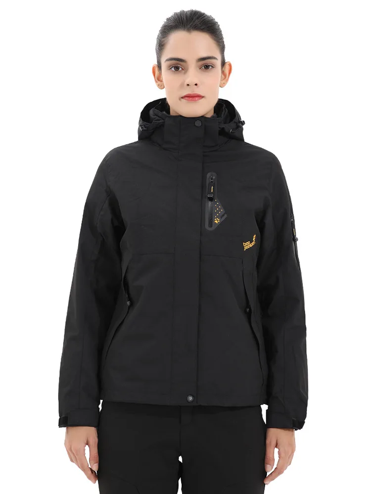 

2018 a new couple of assault clothes three clothes warm waterproof and windproof men's mountaineering jacket