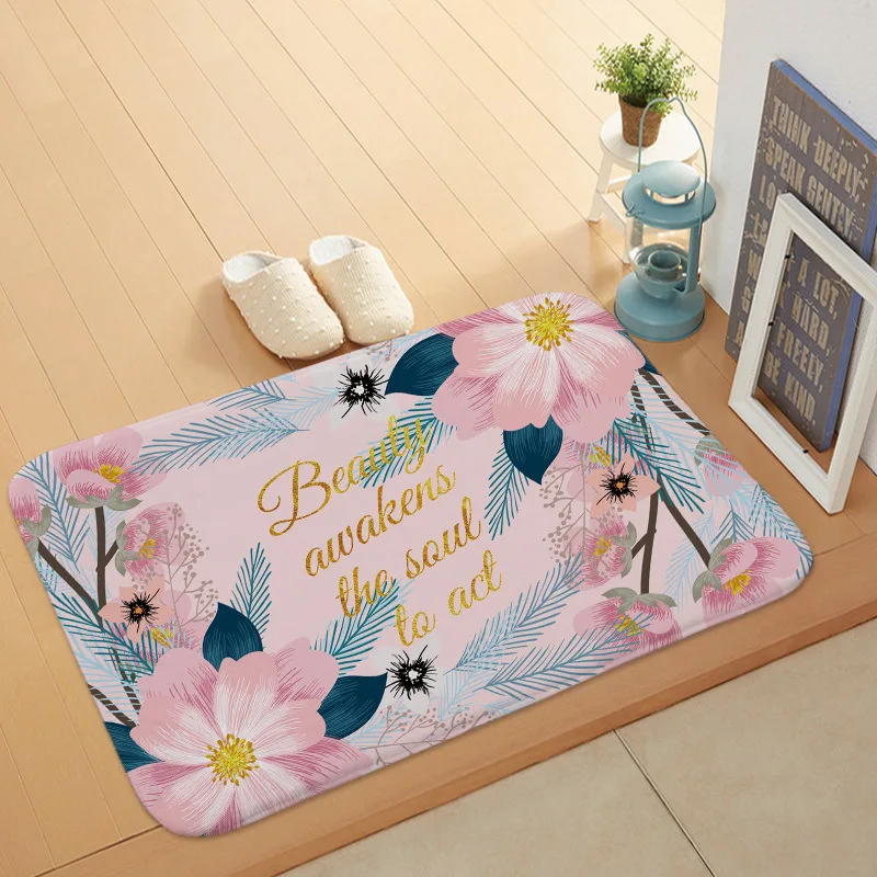 INS 2018 Простой Мраморный фон с английским алфавитом коралловый флис коврики для