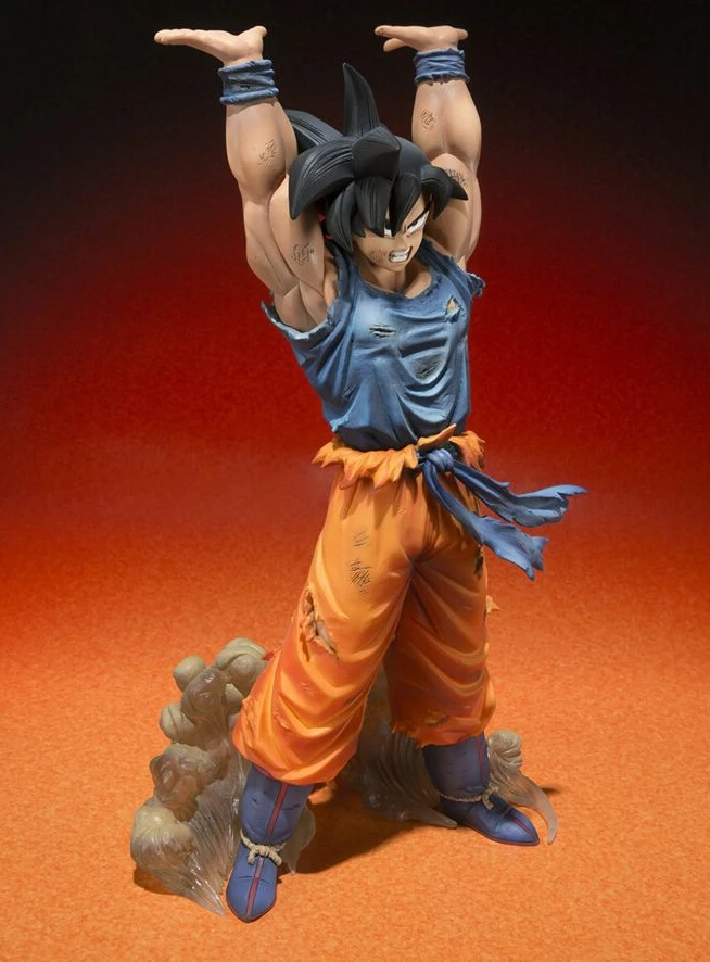 Dragon Ball Z фигурки Bandai zero битва Версия Сон Гоку ПВХ Рисунок Dragonball Z Цифры 15 см Коллекционная модель игрушка DB33