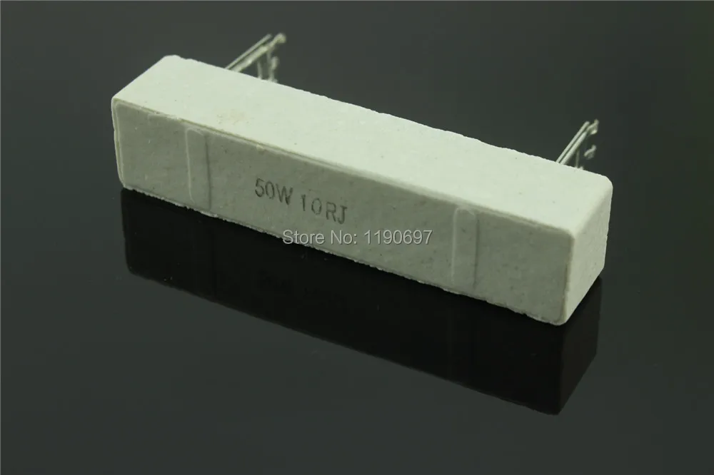 Усилитель устойчив к цементной стойкости серии 50 Вт Железный штифт 0.1R 1R ~ 10R 100R 150R