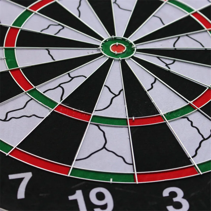 Dartboard 15 дюймов Утолщенные флокированные двухсторонние дартс профессиональные