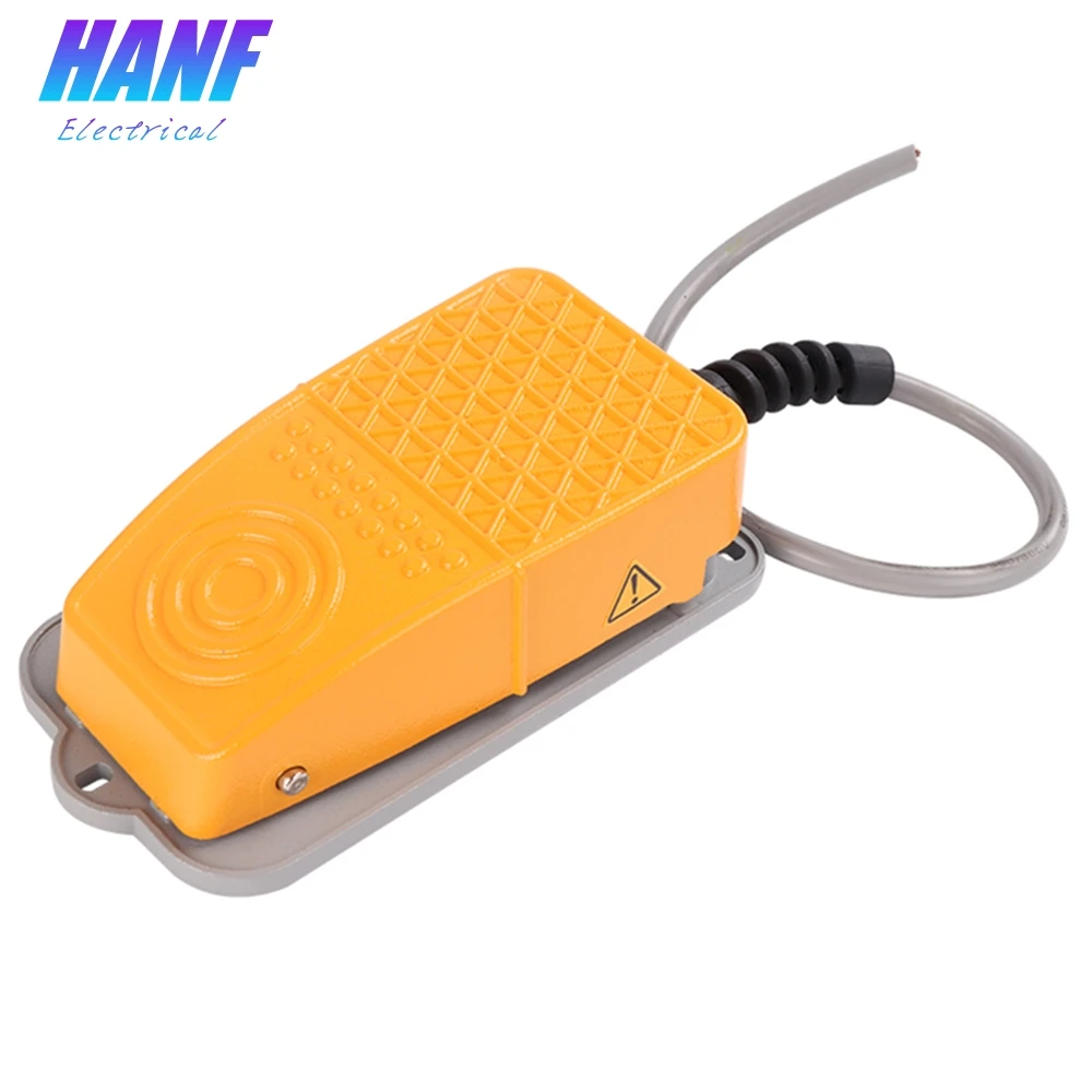 1 шт. металлическая ножная педаль переключатель из алюминиевого сплава 10А/250В