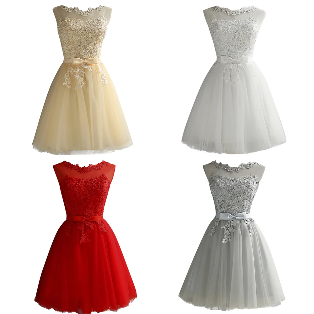 Cncool элегантное кружевное платье с вышивкой Сетчатое трапециевидной формы