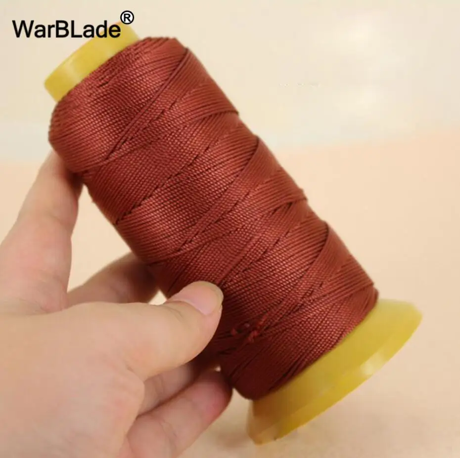 Orange brown WBL 0,2 мм 0,4 мм 0,6 мм 0,8 мм 1 мм полиамидный шнур, нейлоновый шнур, нить для шитья, шелковое Бисероплетение, шнур для плетения ювелирных изделий своими руками - Цвет: Orange brown