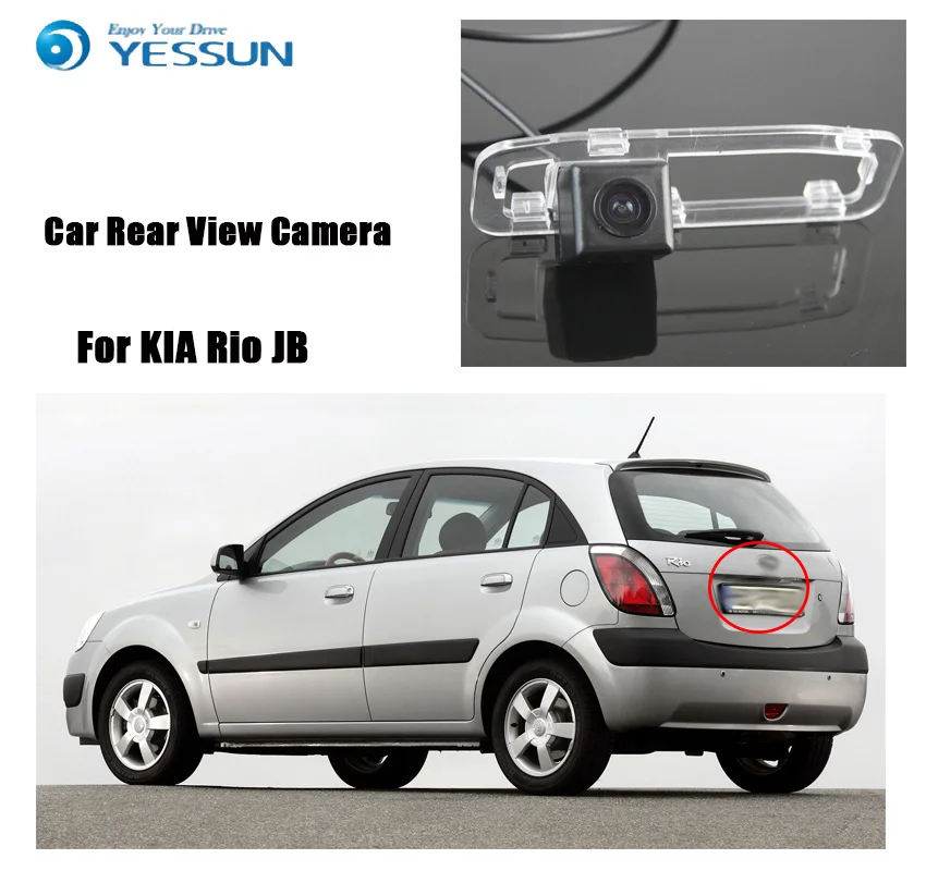 YESSUN автомобиля Камера для KIA Rio JB Rio5 Рио искайт 2005~ 2011 заднего вида с оборотным бэкапом Высокое качество hd Камера водонепроницамые камеры+ CAM