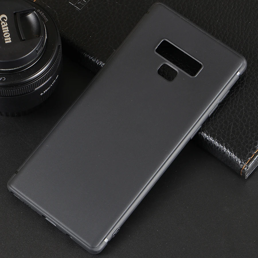 Для samsung Galaxy Note 9 8 матовый Силиконовый чехол Мягкая обложка Защитный для S9 S8 плюс |