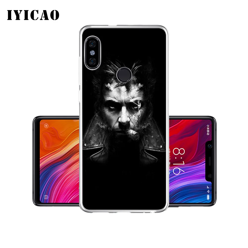 IYICAO X Мужской мягкий силиконовый чехол для телефона Xiaomi Redmi 4A 5A 6A Note 7 6 5 Pro Plus 4X Prime |