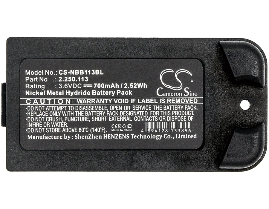 

Cameron Sino 700mAh Аккумулятор 2.250.113 для NBB 22501113, Planar-C