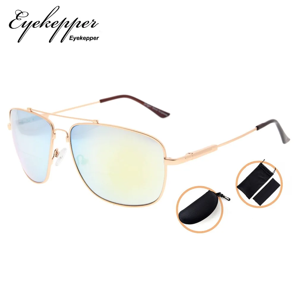 SG1801 Eyekepper памяти двухфокусные солнцезащитные очки гибкие Титан солнцезащитные очки для чтения