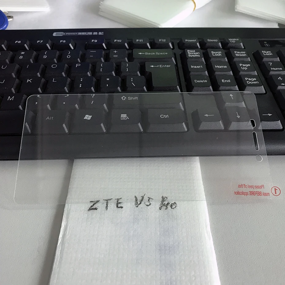 2 шт./лот Topwebor закаленное Стекло для zte V5 Pro Экран протектор Нубия Z9 Max 2.5D 9 H защитная