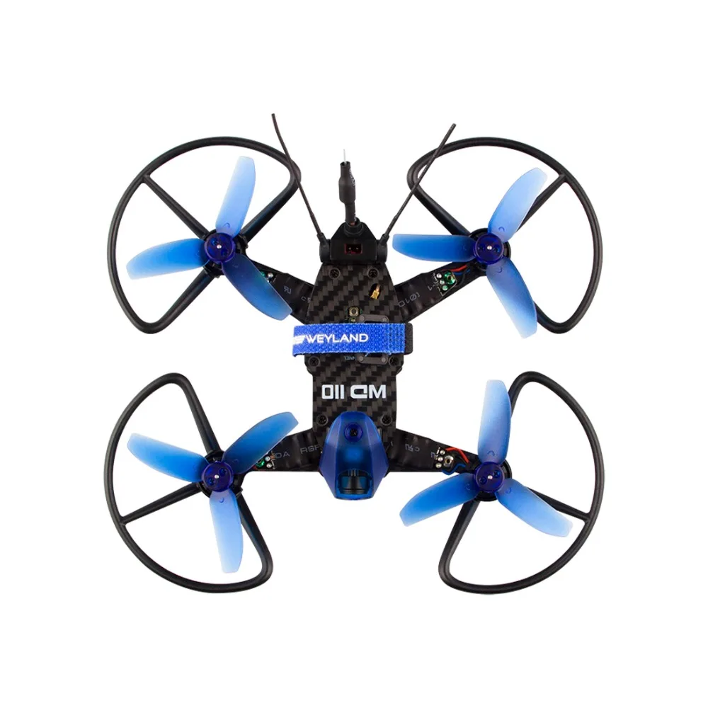 Weyland Rodeo 110 Радиоуправляемый Дрон с FPV HD камерой RC Quadcopter 5 8G 7CH VTX OSD миниатюрный