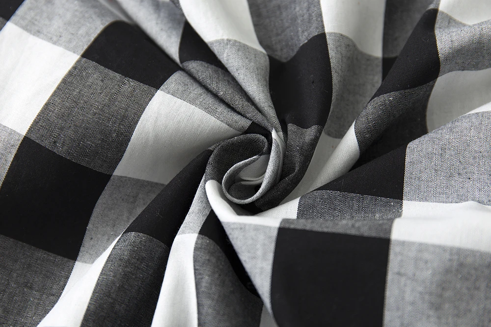 CandowLook/онлайн одежда черные и белые юбки с завышенной талией для девочек