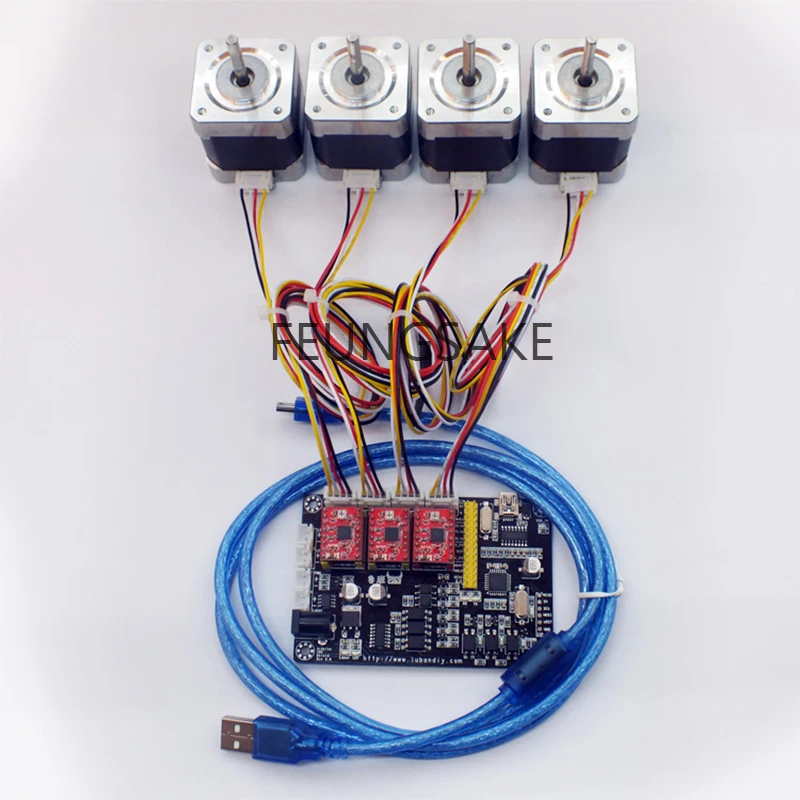 USB лазер 2 оси шаговый двигатель драйвер плата управления ler v5 DIY Лазерный Гравер