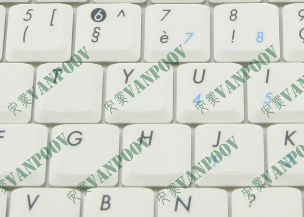 Новая AZERTY раскладка ноутбук клавиатура для ASUS EeePC 1000 1000H 1000HA 1000HD серии белый