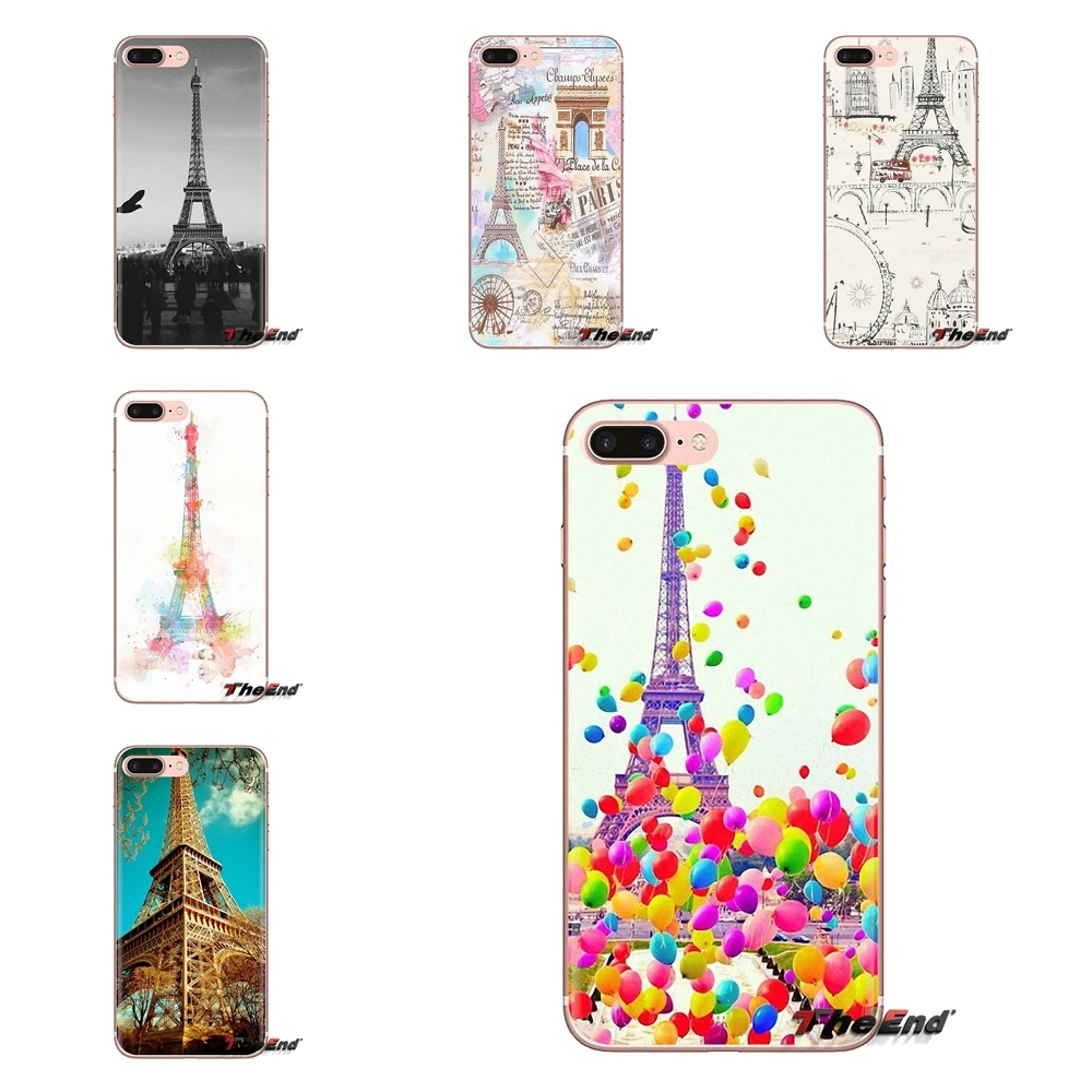 Mobile Phone Case Colorful Balloons Paris Eiffel tower For Samsung Galaxy J1 J2 J3 J4 J5 J6 J7 J8 Plus 2018 Prime 2015 2016 2017 |