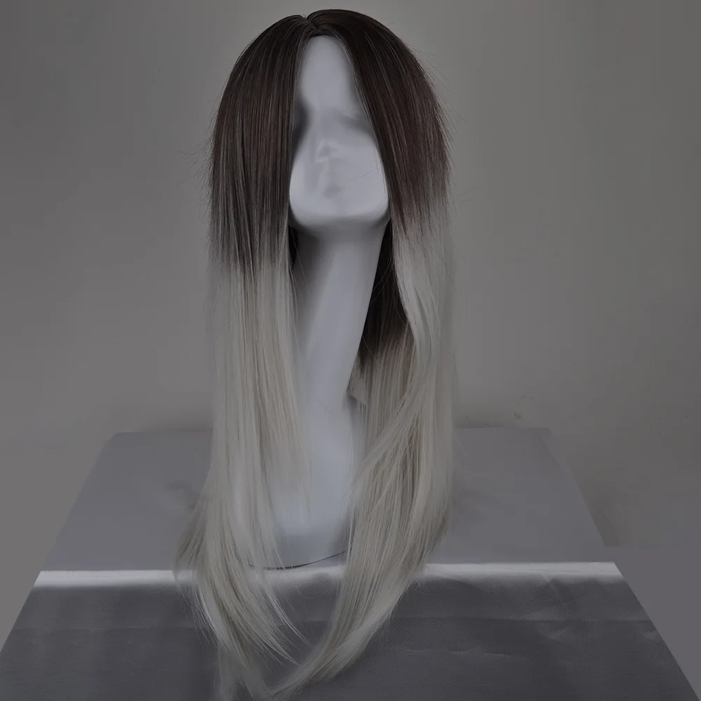 Женский синтетический Повседневный реалистичный парик для волос термостойкие