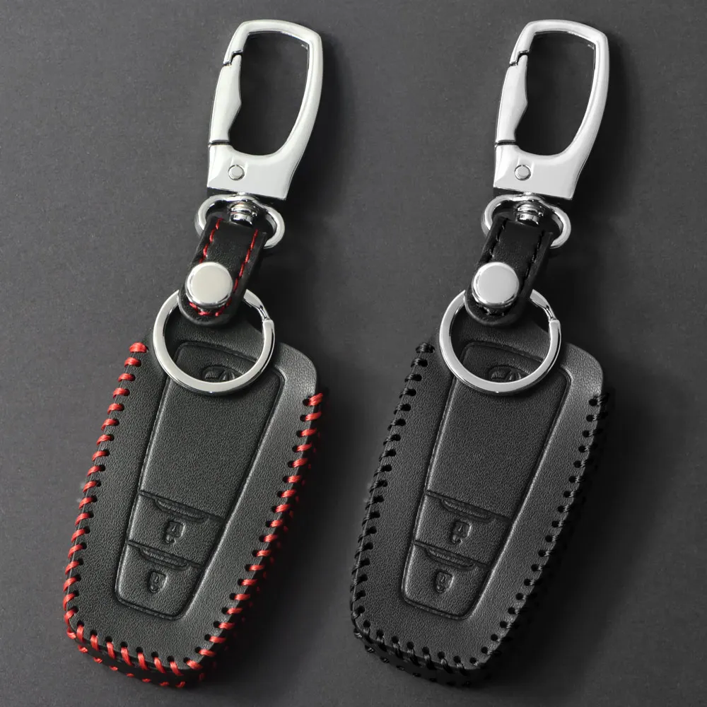 Чехол для ключей Toyota кожаный Автомобильный Брелок дистанционного управления с