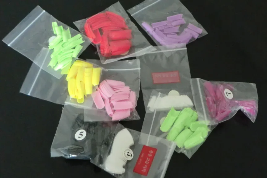 Allwin красоты 500 шт Французский Стиль накладные искусственные акриловые ногти