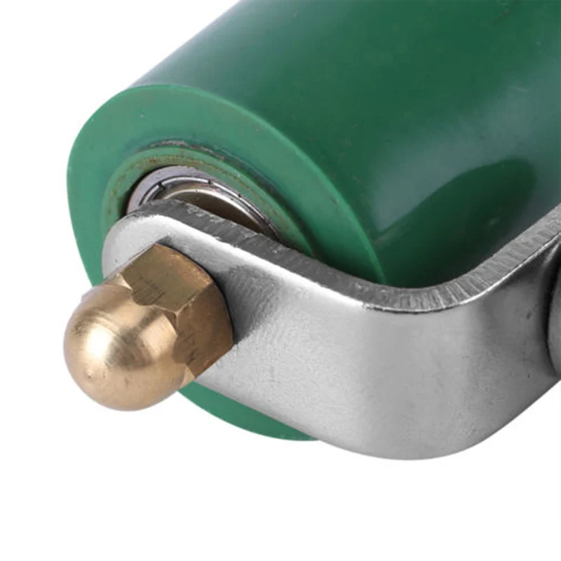 

40mm Silicone Seam Wooden Hand Pressure Roller For Air Heating Welding Tool AG #