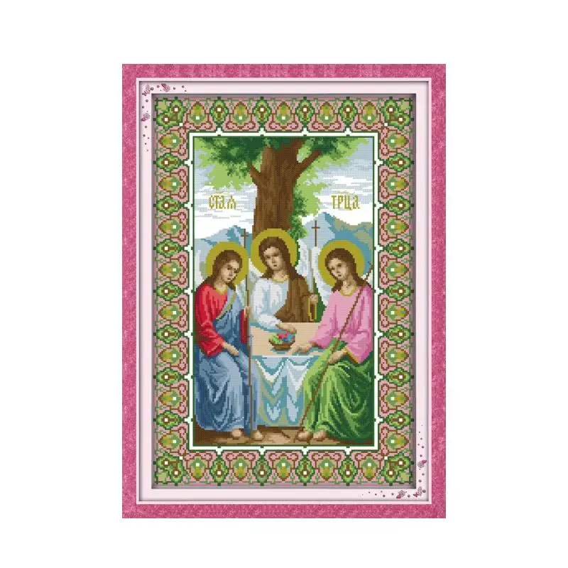 Вышивка крестом Joy Sunday Jesus Christmas ручная вышивка 11CT 14CT набор для шитья украшение|joy
